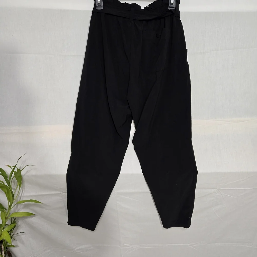 Athleta Black Joggers with Moisture-Wicking Fabric